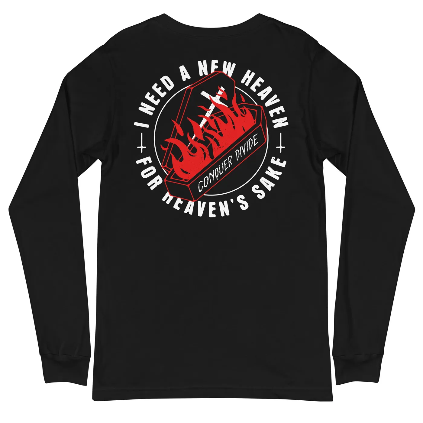 Conquer Divide New Heaven Coffin Long Sleeve Tee