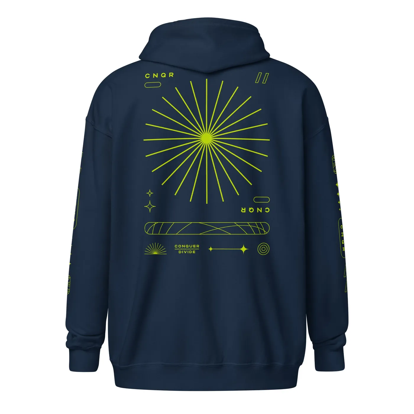 Conquer Divide Linework Hoodie