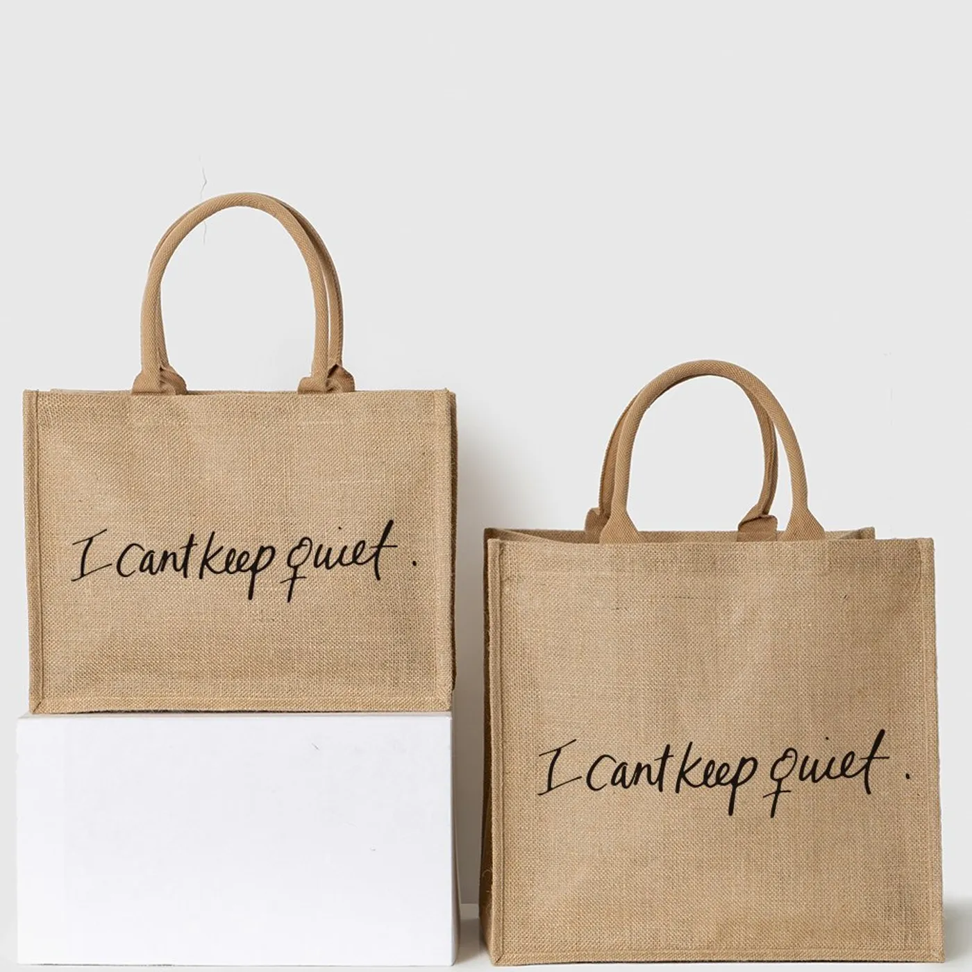 MILCK PURPOSEfull TOTE - I CAN'T KEEP QUIET