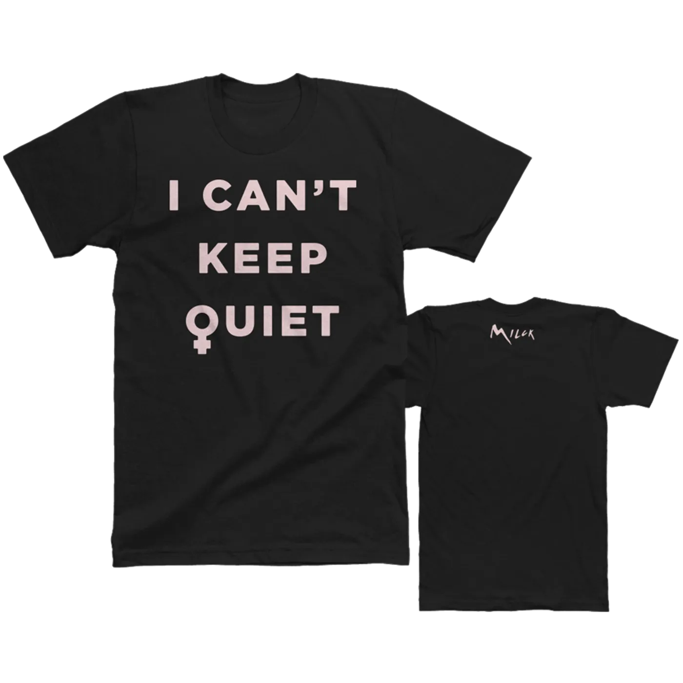 MILCK I Can't Keep Quiet Tee