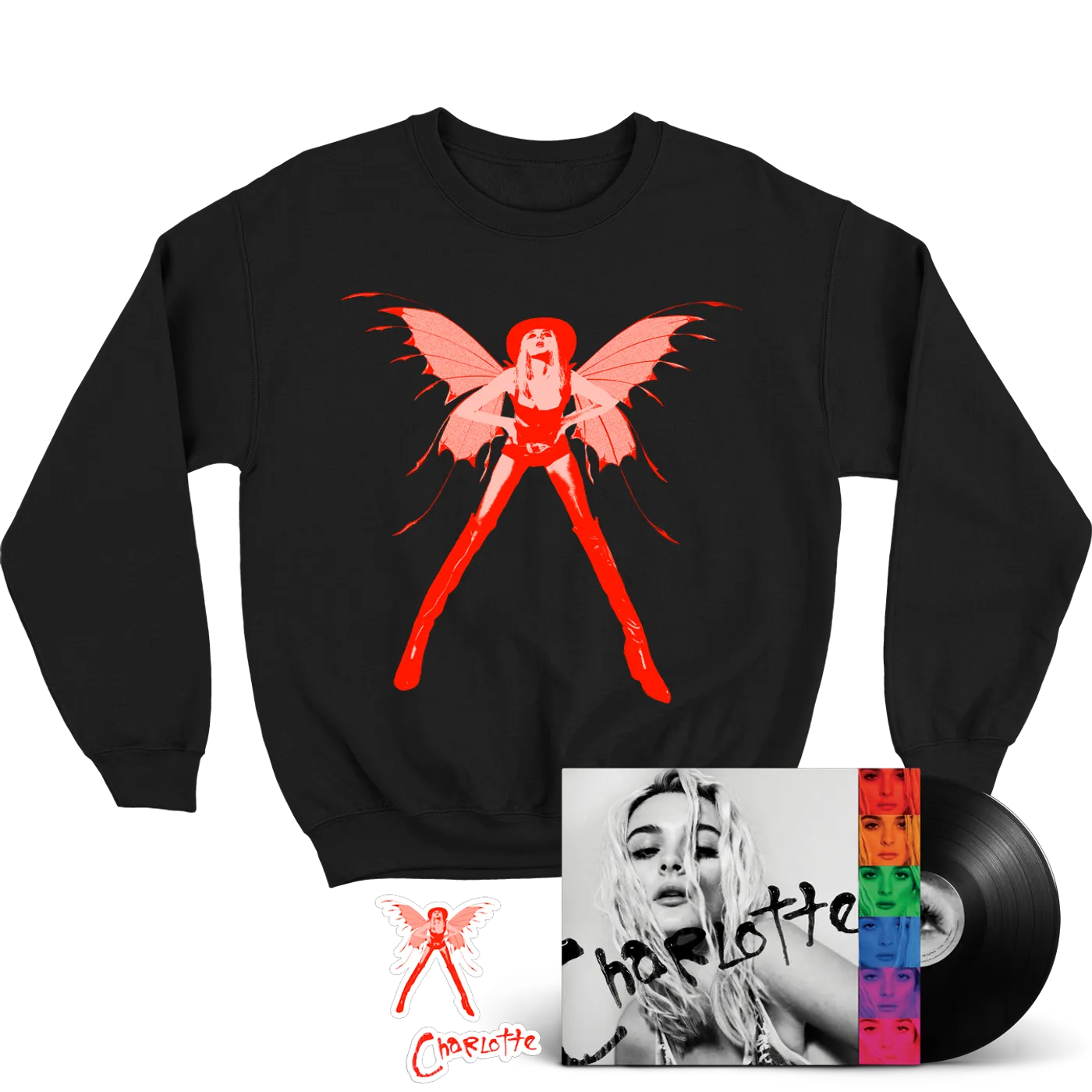 Charlotte Lawrence Cowboys Crew (Black) Bundle