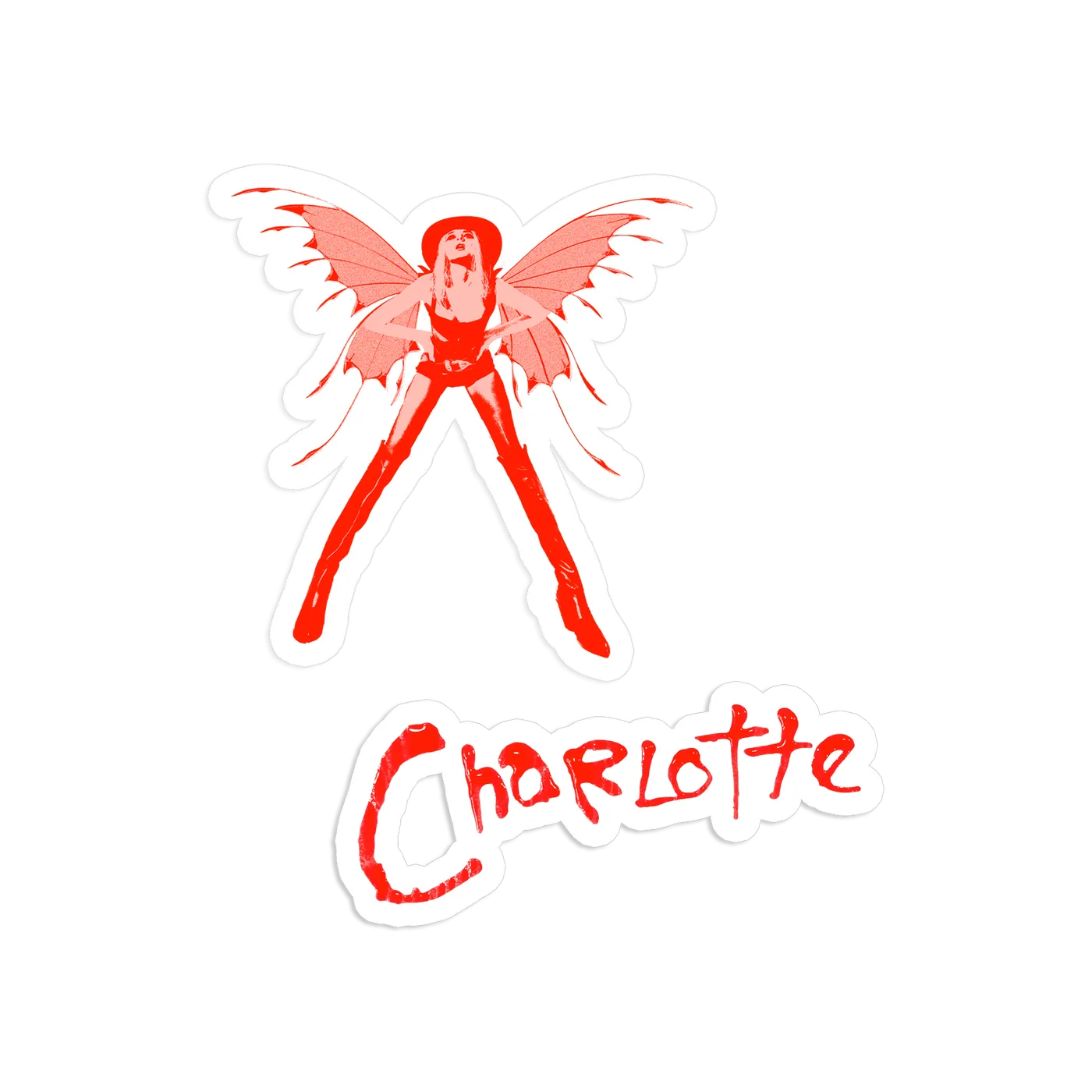 Charlotte Lawrence Cowboys Stickers