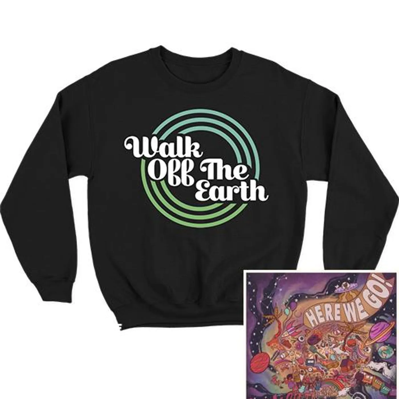 Walk Off the Earth Crew Neck Sweater + Digital Download