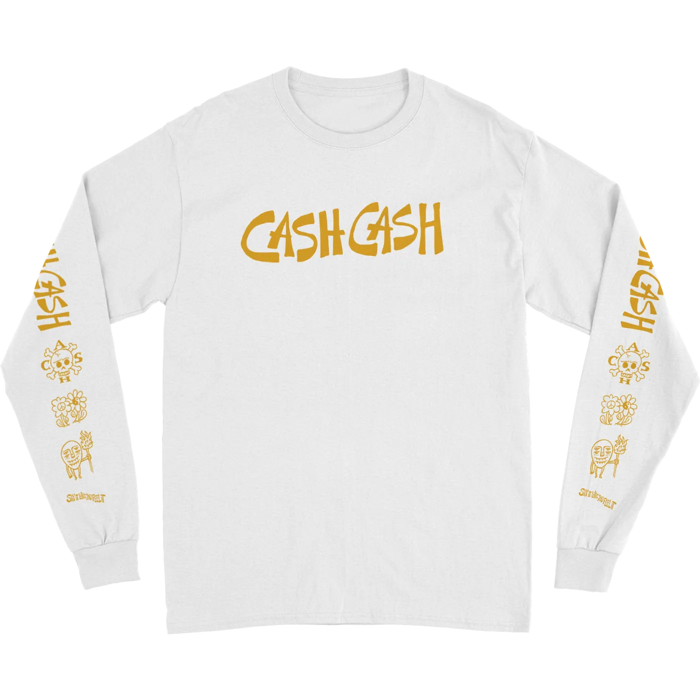 Cash Cash Say It Like You Feel It LS White