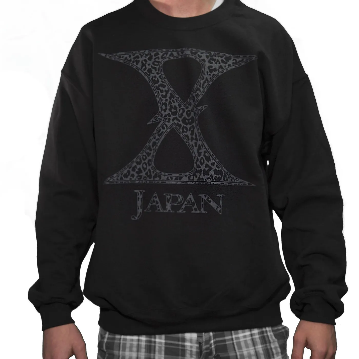 X JAPAN Cheetah Crewneck