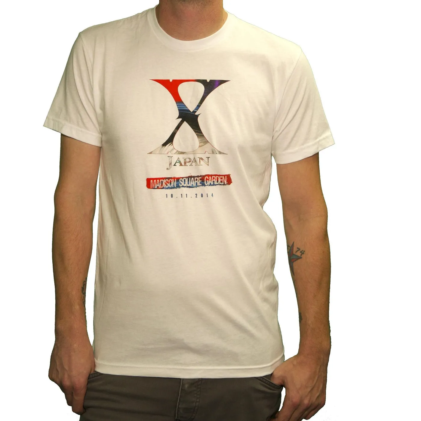 X JAPAN Madison Square Garden 2014 Men's T-Shirt