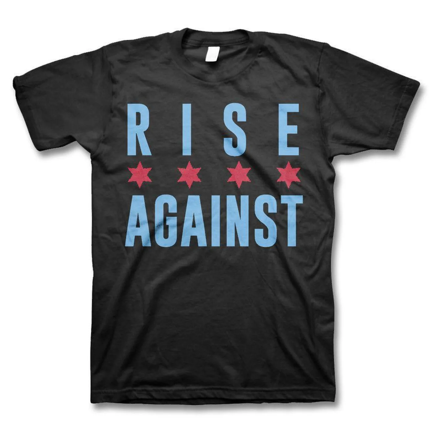 Rise Against Chicago Flag T-shirt
