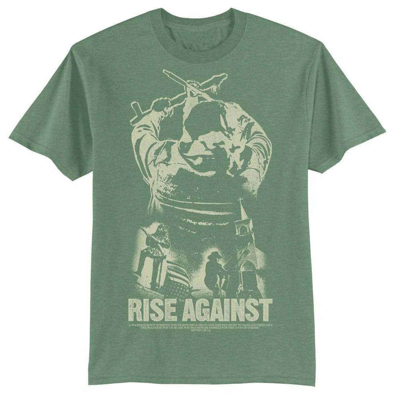 Rise Against Wounded Men's T-Shirt