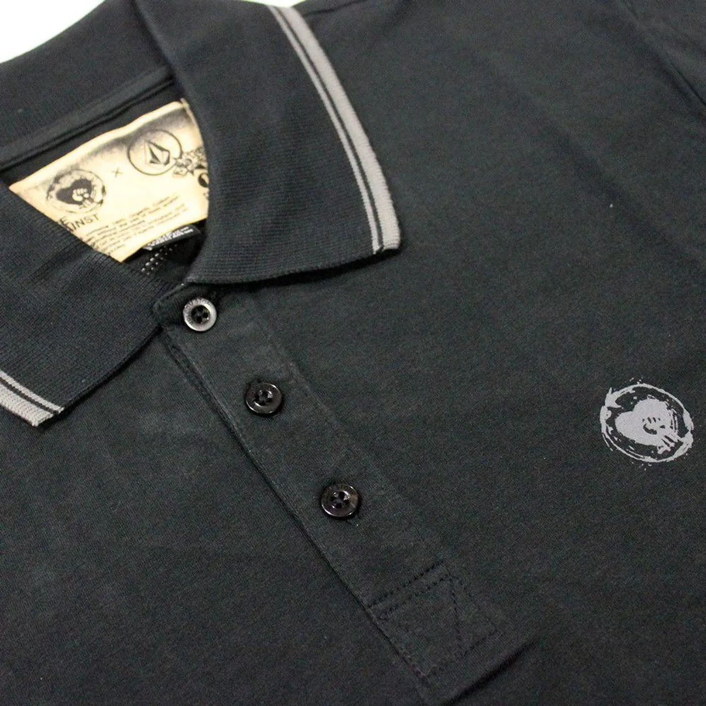 Rise Against Volcom Men's Polo Shirt