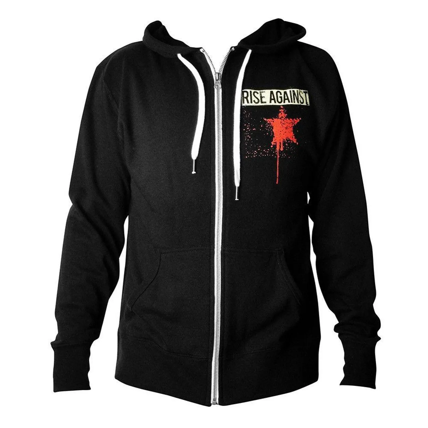 Rise Against HIO Thumbhole Zip Hoodie