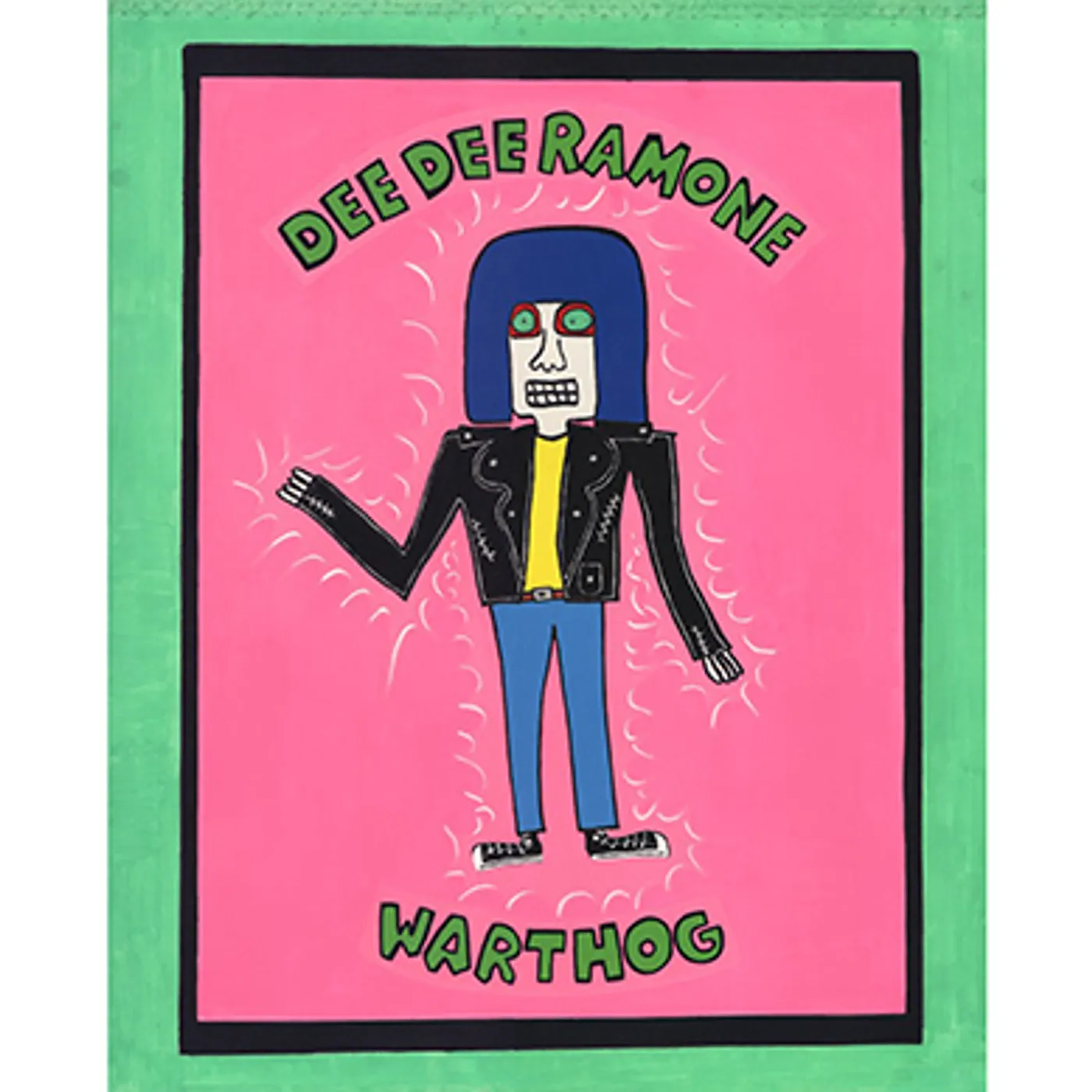 Dee Dee Ramone Warthog Poster