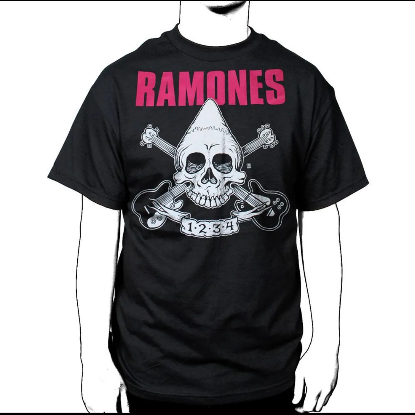 Dee Dee Ramone Pinhead 1,2,3,4 T-shirt