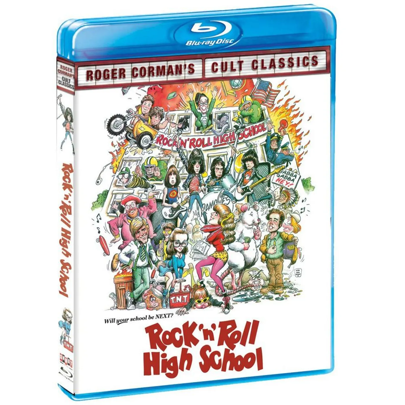 Dee Dee Ramone Rock & Roll High School Bluray