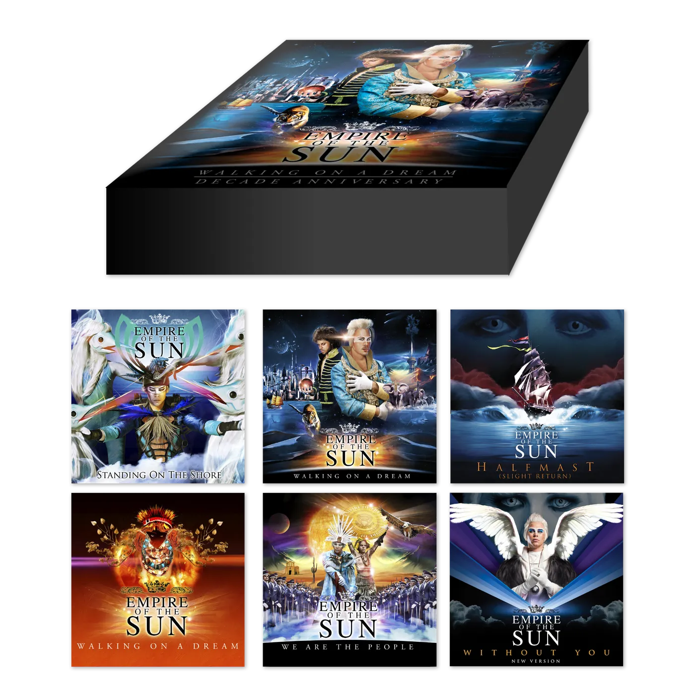 Empire of the Sun Walking On A Dream Decade Anniversary Coaster Set