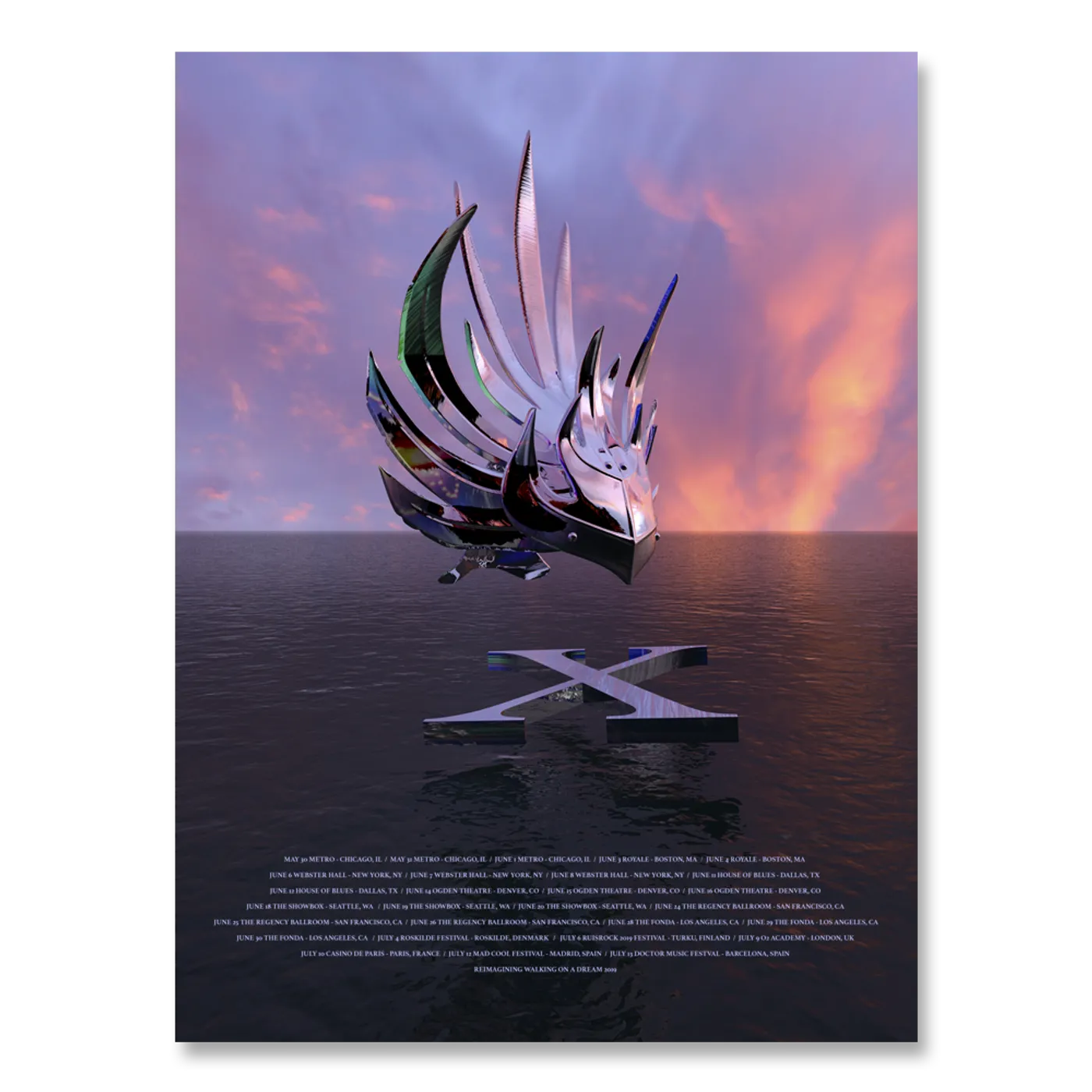 Empire of the Sun 2019 Tour Poster