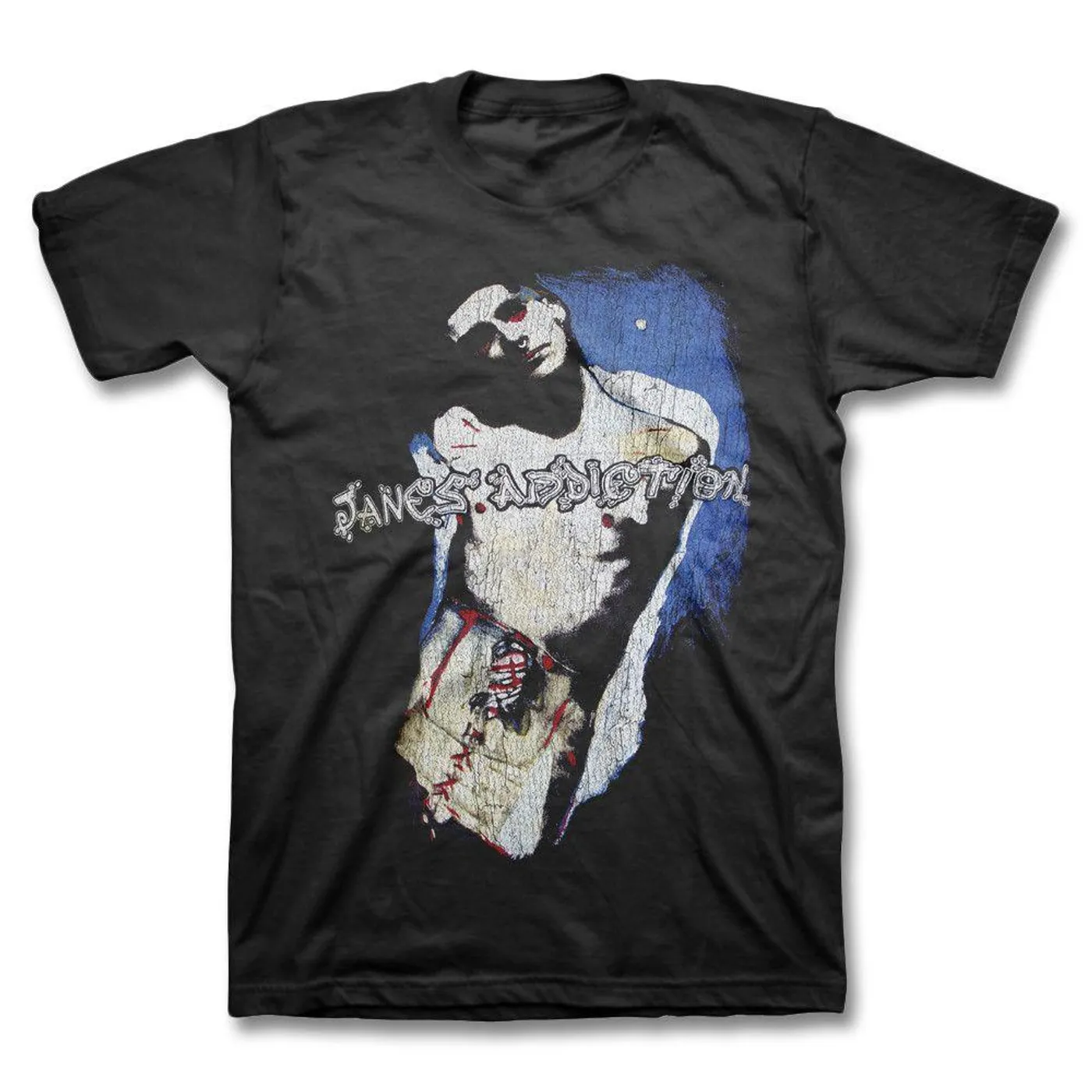 Jane's Addiction Perry Black Slim T-Shirt