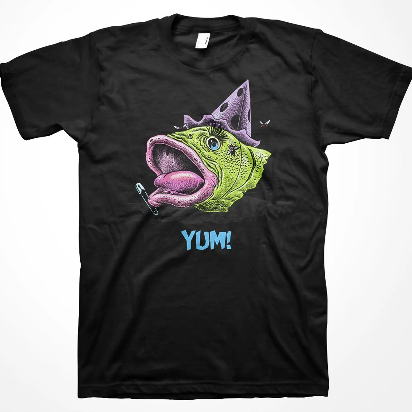 Osaka Popstar Yum Fish Head: Covered in Punk T-Shirt
