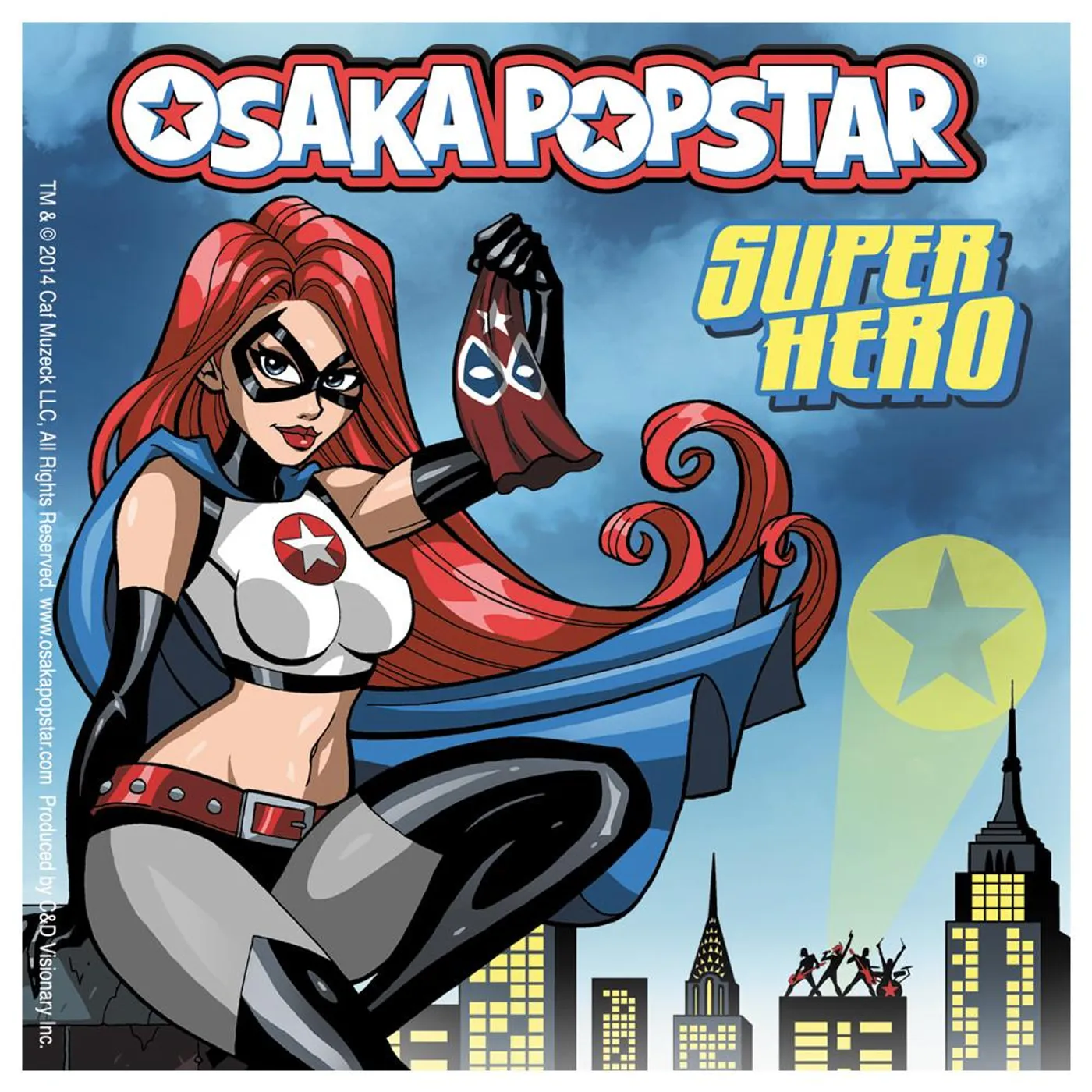 Osaka Popstar Super Hero Sticker
