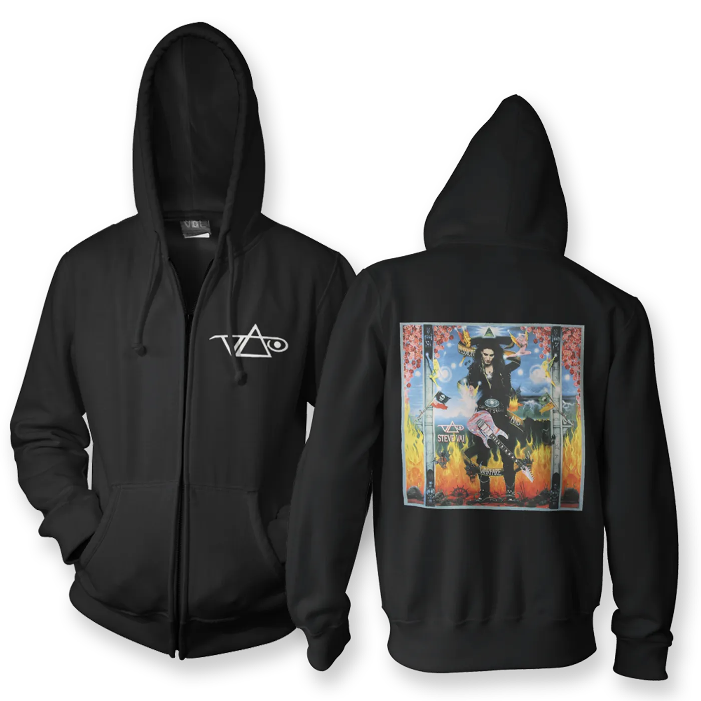 Steve Vai Passion and Warfare Zip Up Hoodie