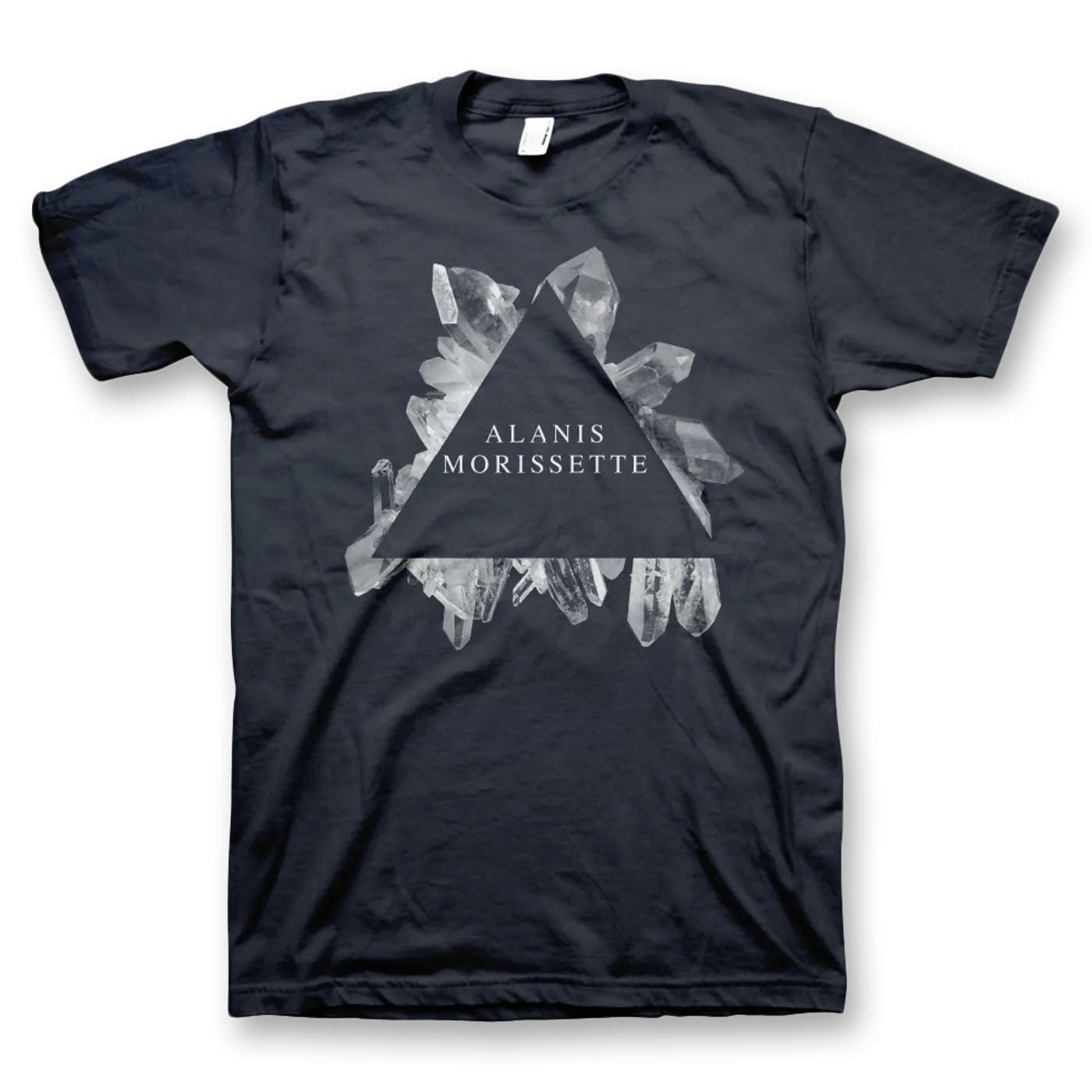 Alanis Morissette Gem Triangle T-Shirt - Men's (Midnight Navy)