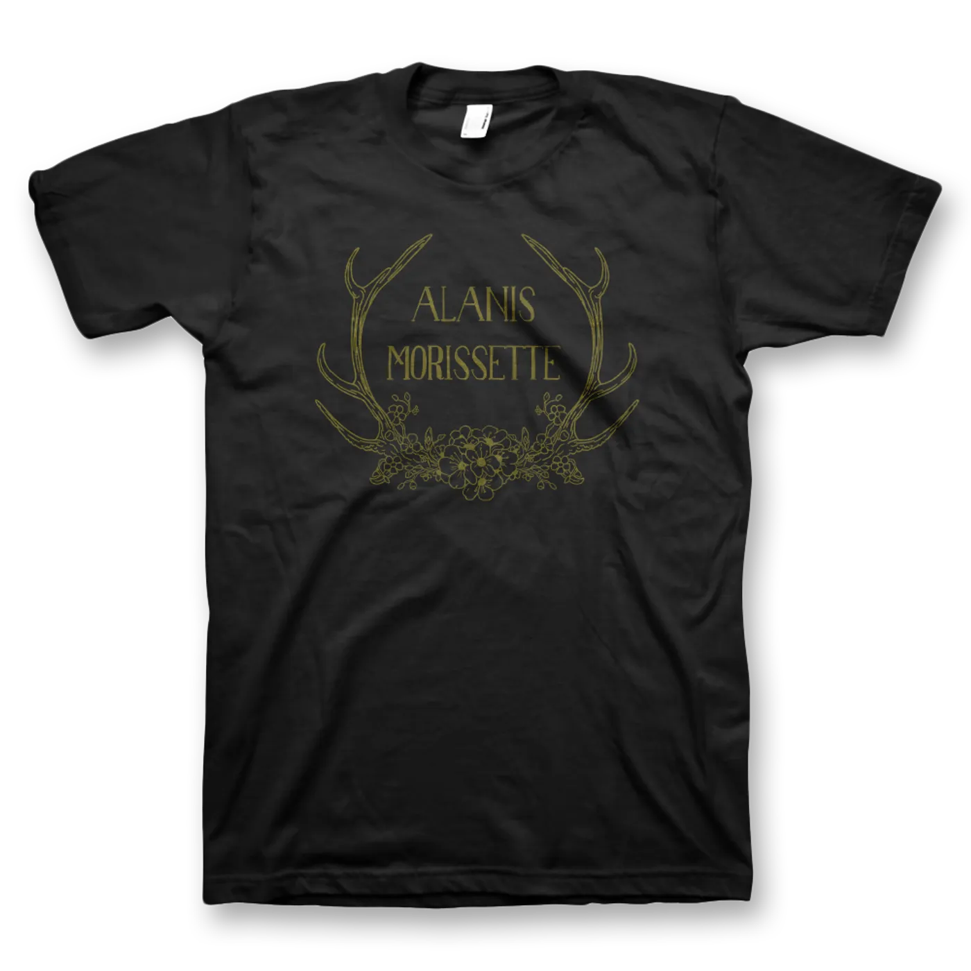 Alanis Morissette Antlers T-Shirt - Men's (Black)