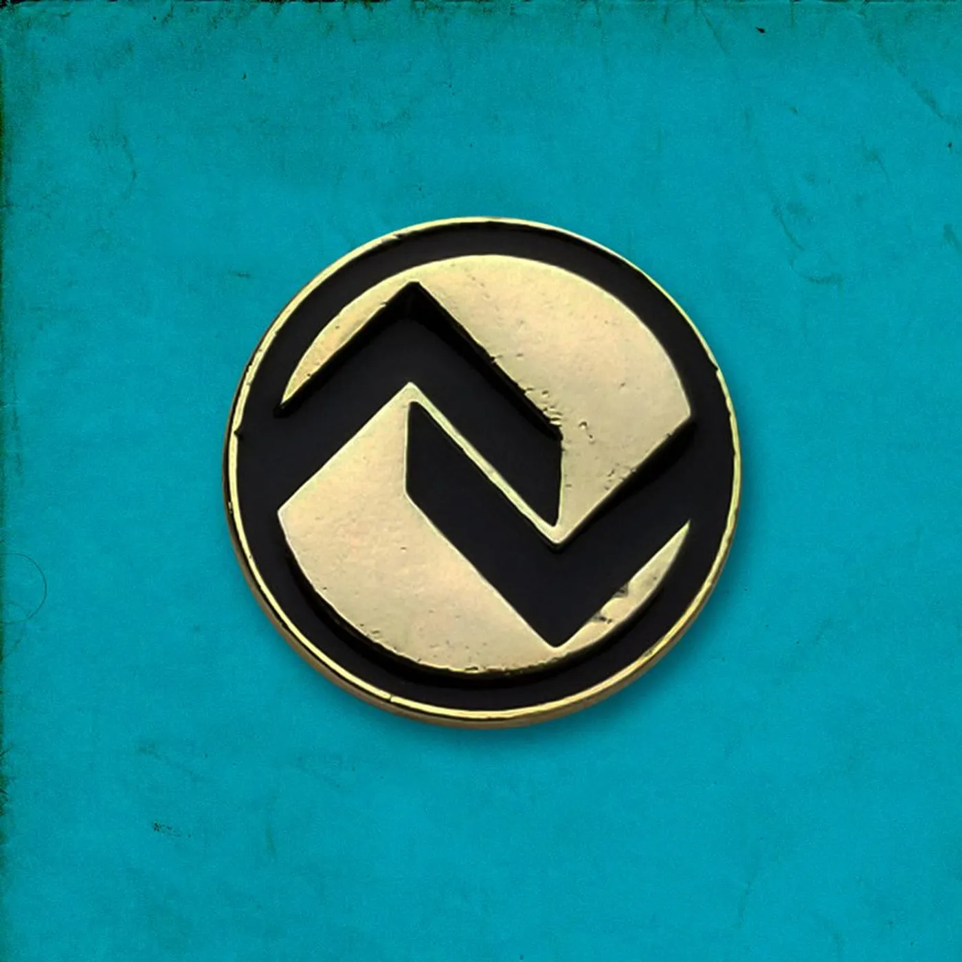 At the Drive-In Gold Oval Enamel Pin