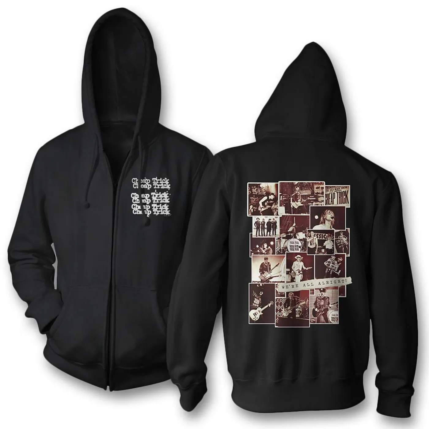 Cheap Trick We're All Alright! Hoodie