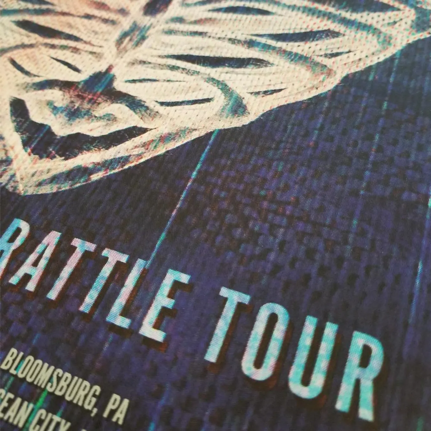 Daughtry Cage To Rattle 2018 Tour Poster