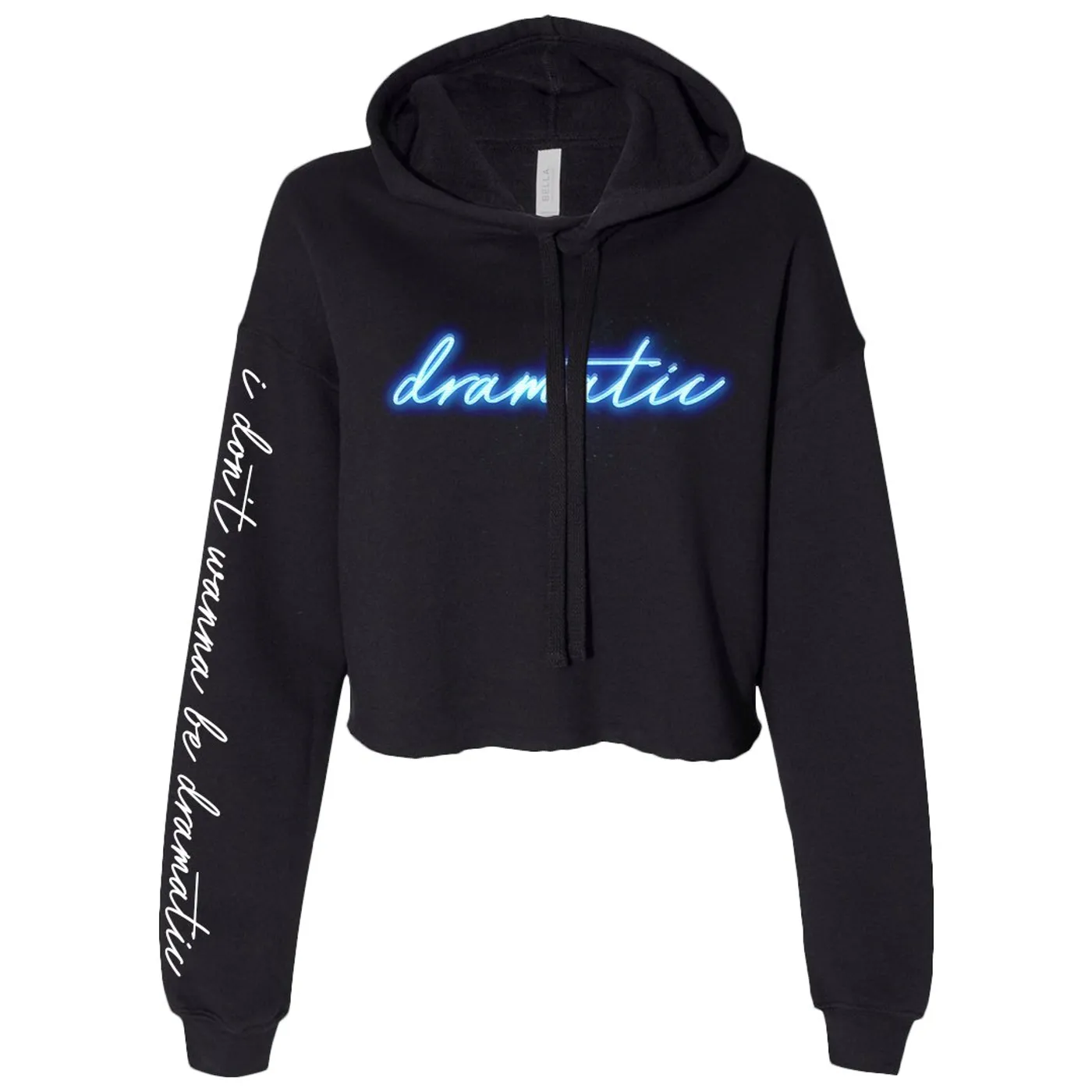 Ingrid Michaelson Dramatic Cropped Hoodie