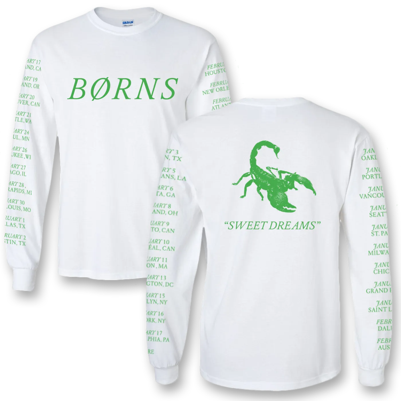 BØRNS Sweet Dreams Long Sleeve T-Shirt