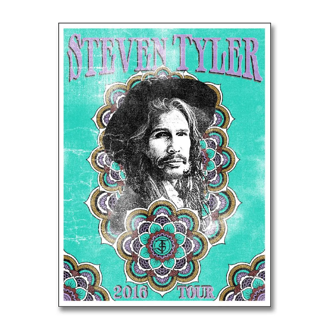 Steven Tyler Mandala 2016 Tour Print