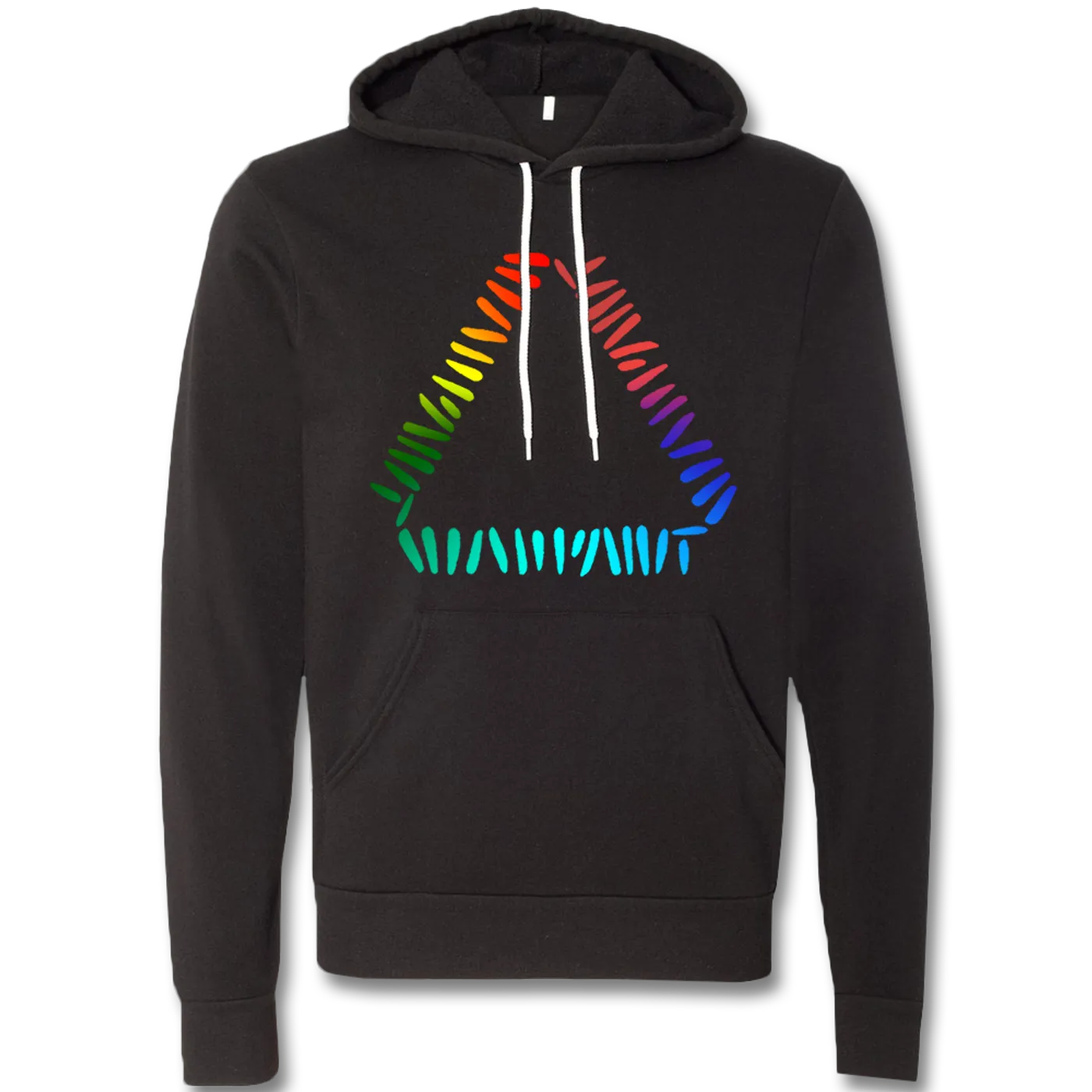 Warpaint Gradient Triangle Logo Pullover Hoodie