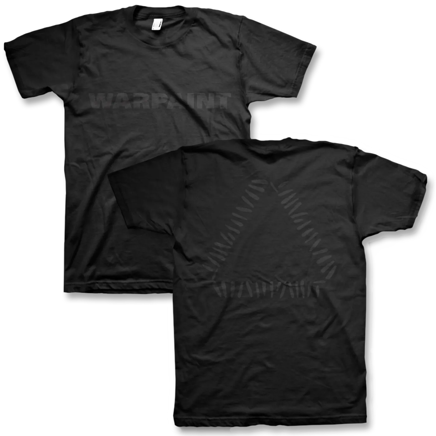 Warpaint Black On Black Logo T-Shirt