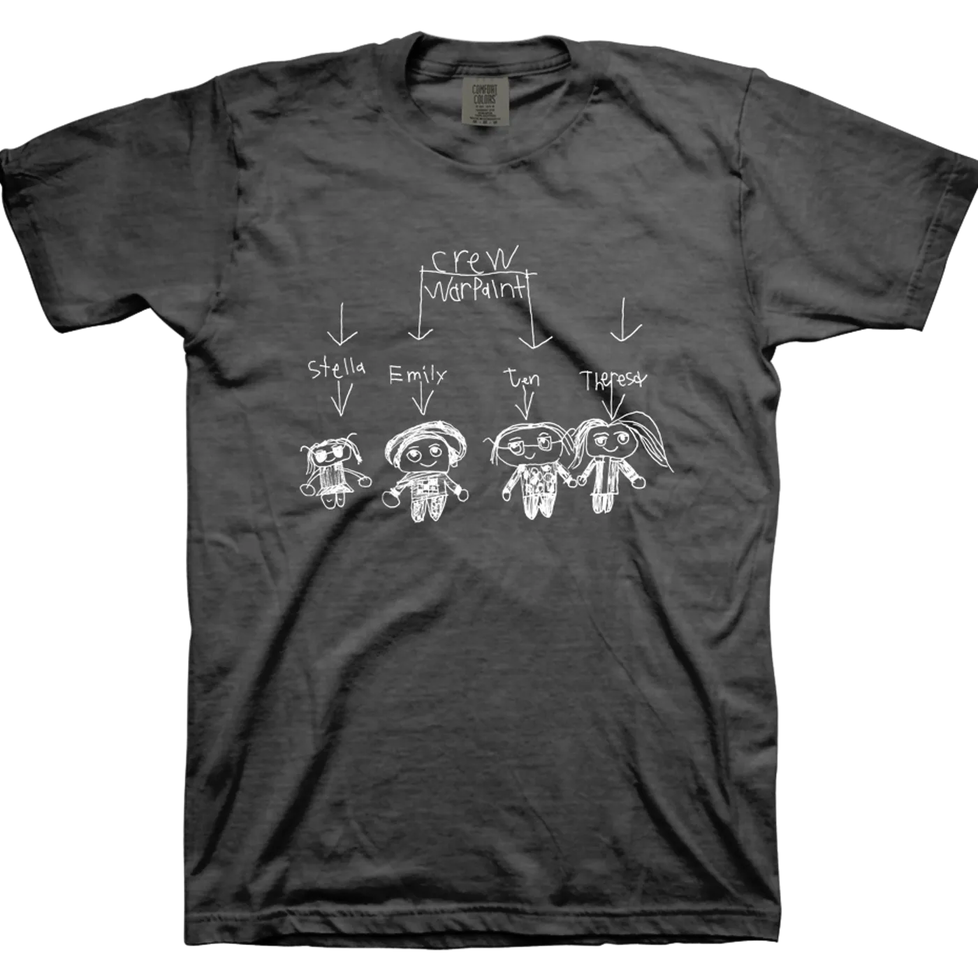 Warpaint Black Doodle T-shirt