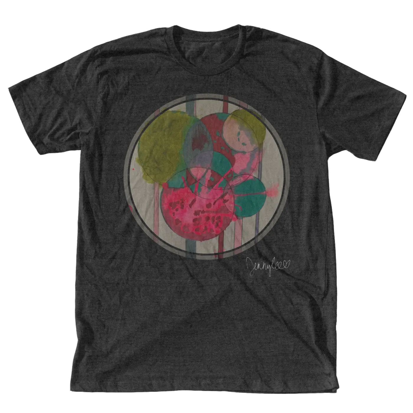 jennylee Circles T-Shirt - Vintage Black
