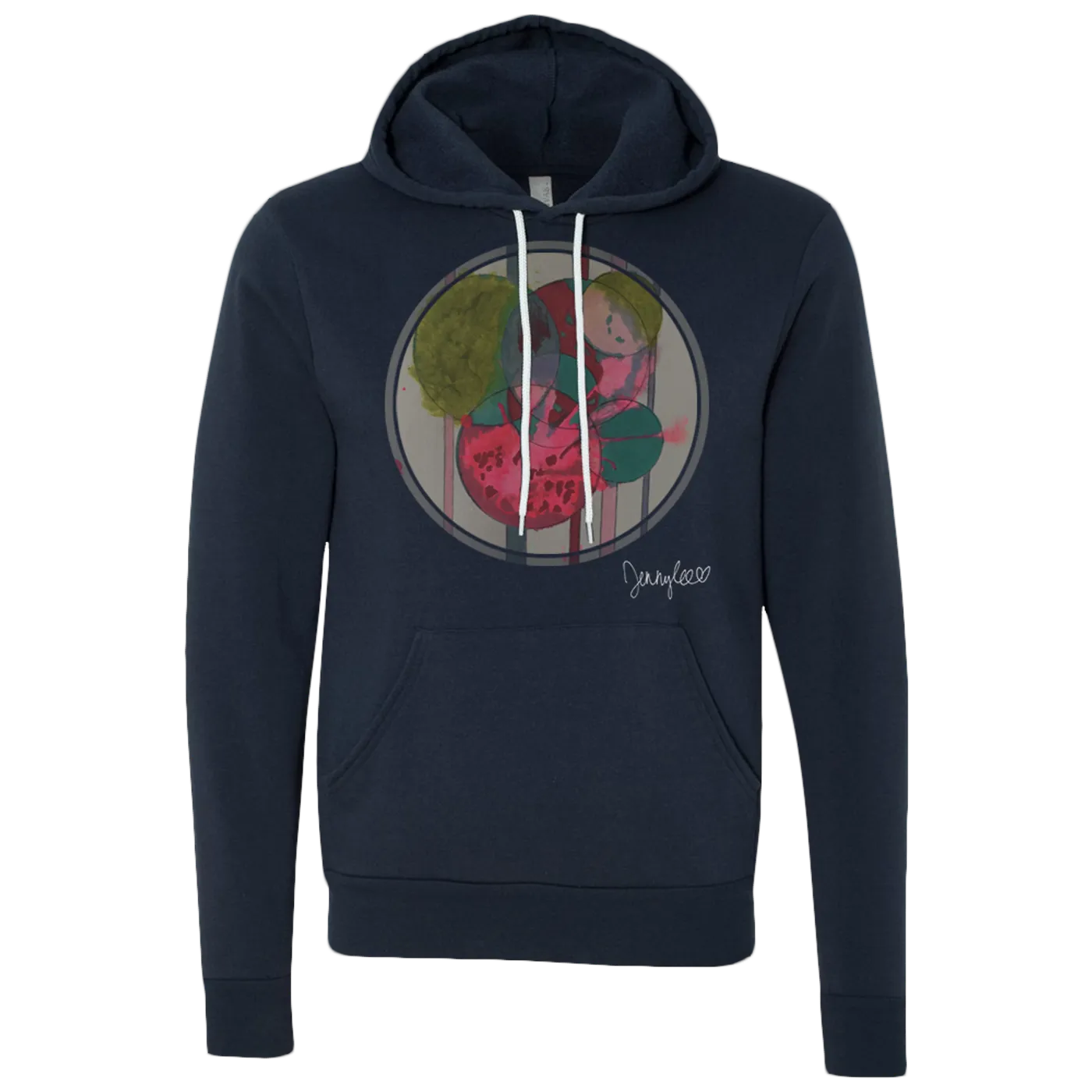 jennylee Circles Pullover Sweatshirt – Navy