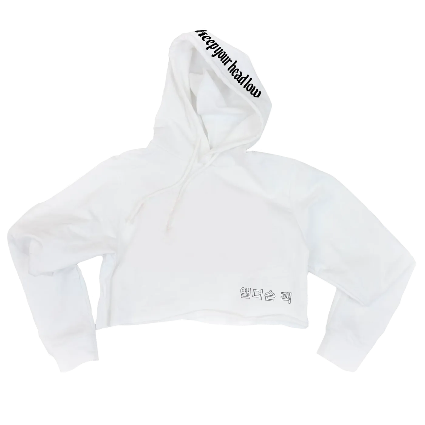 Anderson .Paak Keep Your Head Low Cropped Hoodie