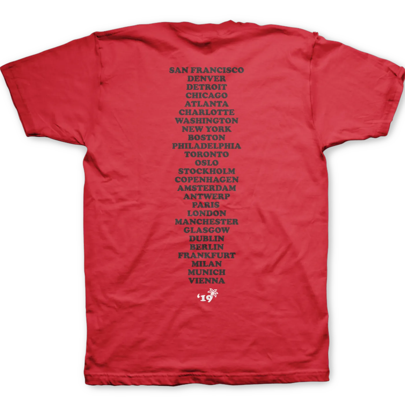 Anderson .Paak ABC World Tour Tee - Red