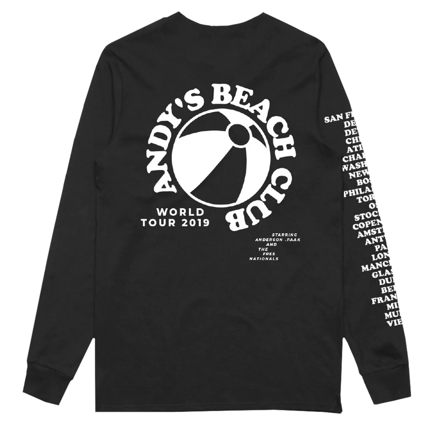 Anderson .Paak ABC World Tour Long Sleeve