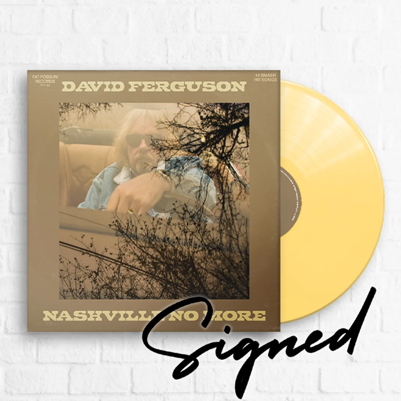 David Ferguson Nashville No More [SIGNED] [Exclusive Soft Yellow]