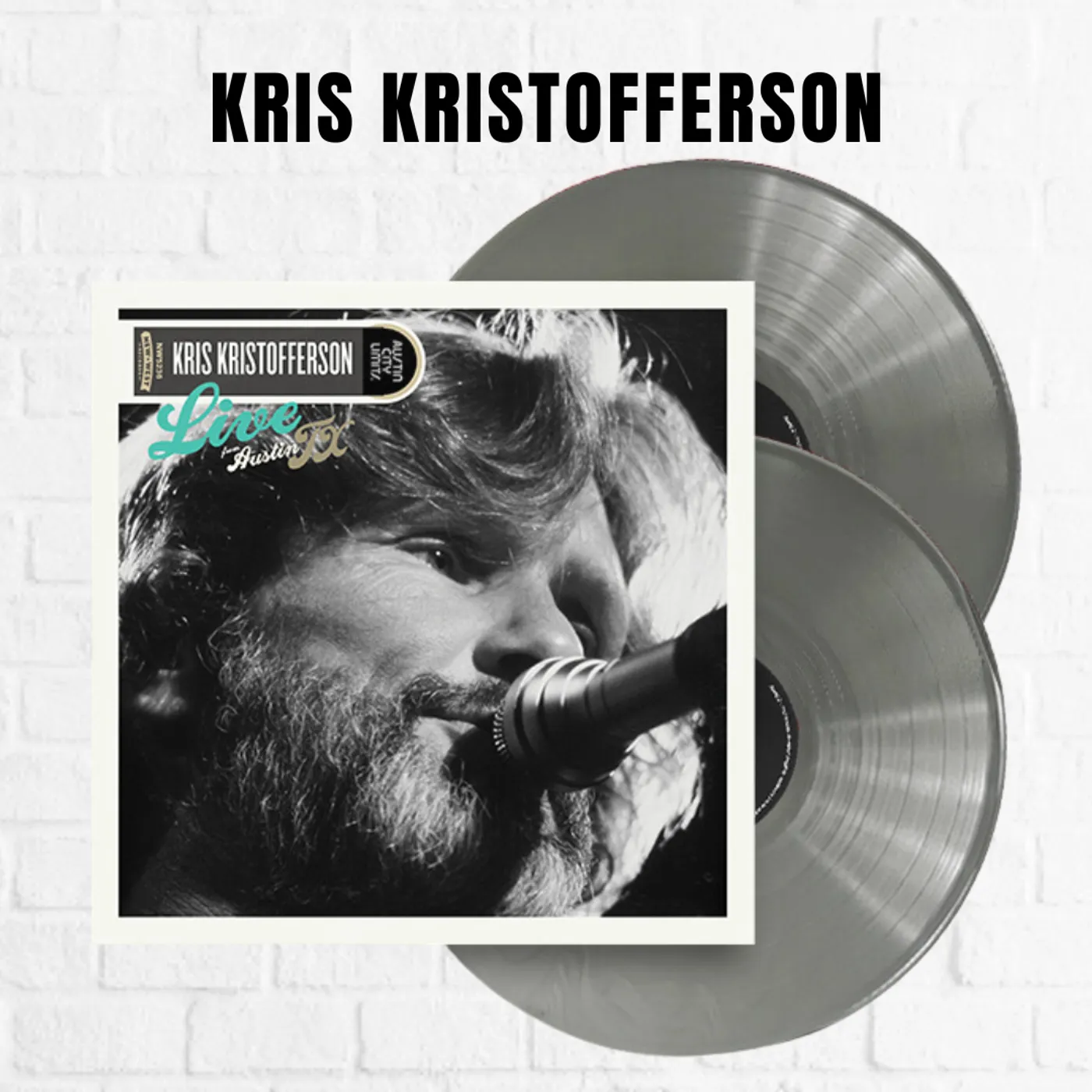 Kris Kristofferson Live at ACL [2xLP] [Exclusive Gray]