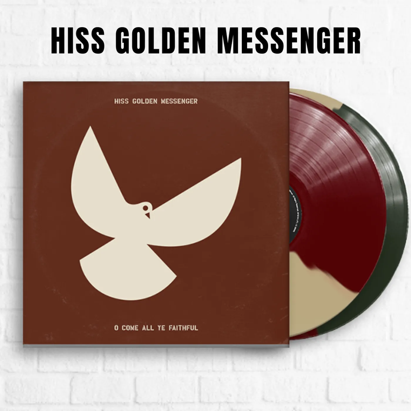 Hiss Golden Messenger O Come All Ye Faithful [Limited Tri-Color][2xLP]