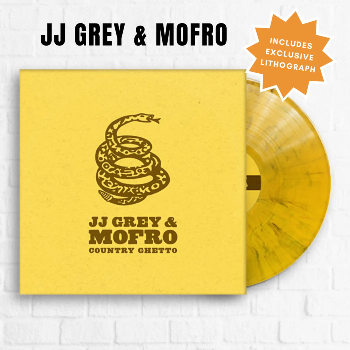 JJ Grey & Mofro Country Ghetto [Exclusive Yellow Marble]