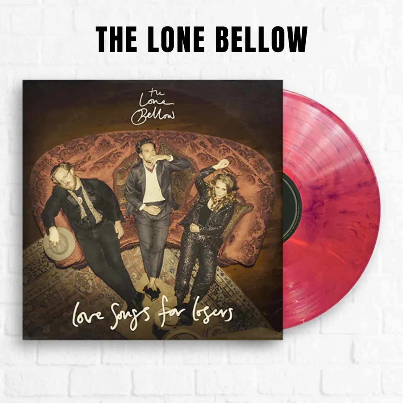 The Lone Bellow Love Songs for Losers [Exclusive Red & Black Swirl]