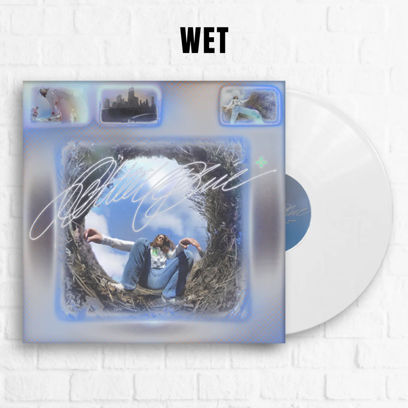 Wet Letter Blue [Exclusive Milky Clear]