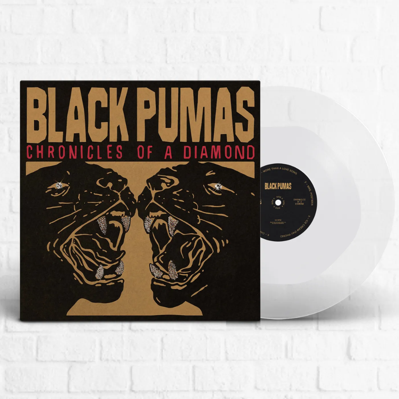 Black Pumas Chronicles of a Diamond [Exclusive Clear in White]