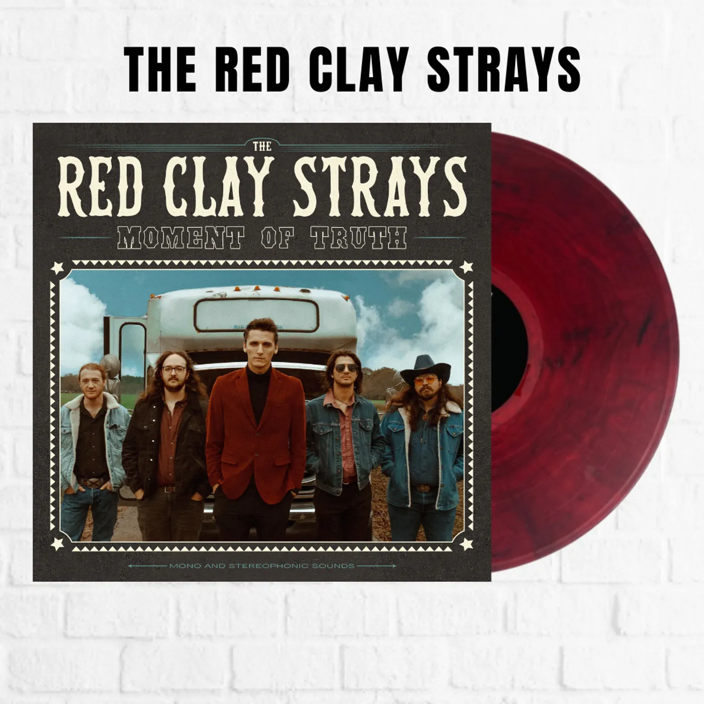 The Red Clay Strays Moment of Truth [Exclusive Red Swirl]