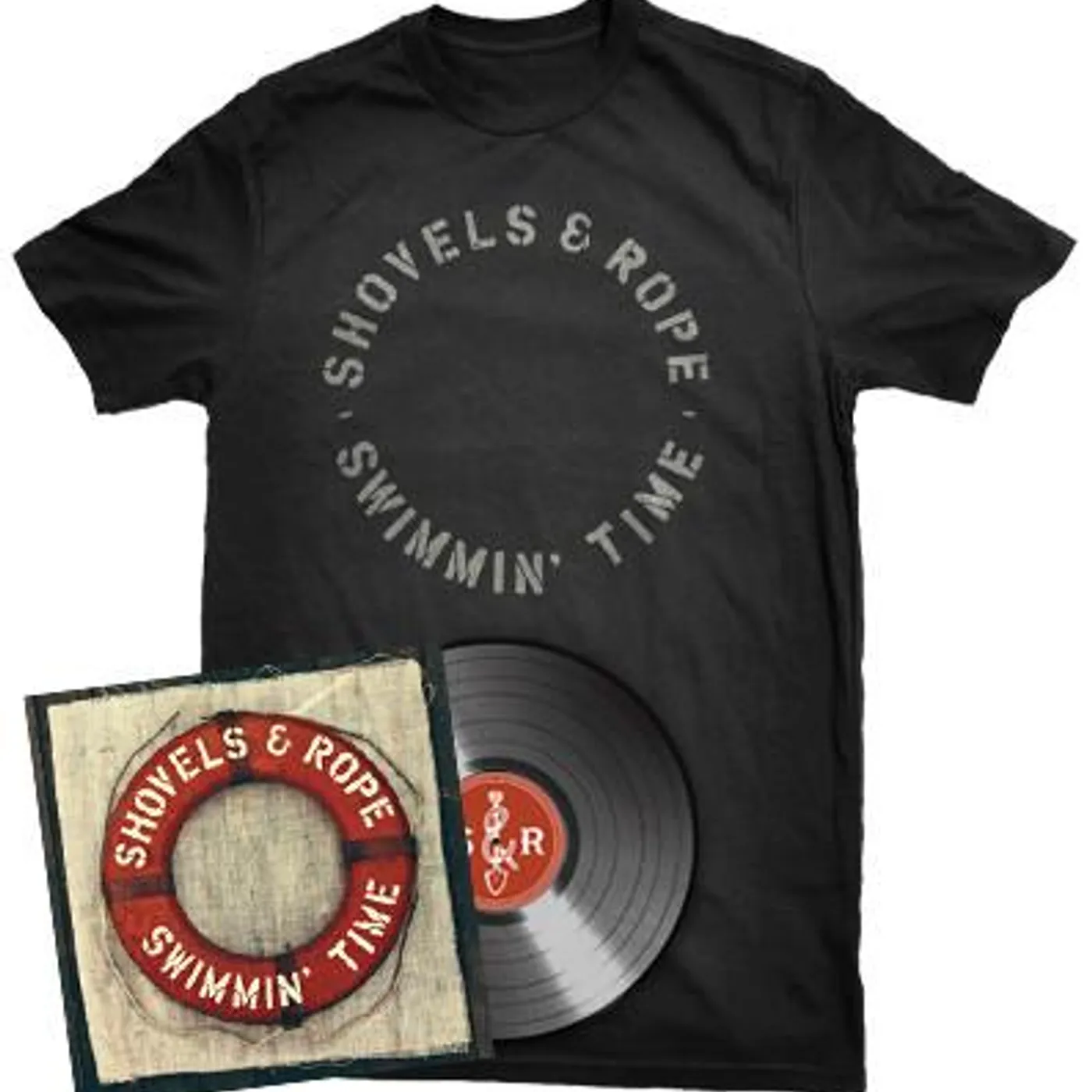 Shovels & Rope Swimmin' Time BUNDLE: Vinyl + T-shirt
