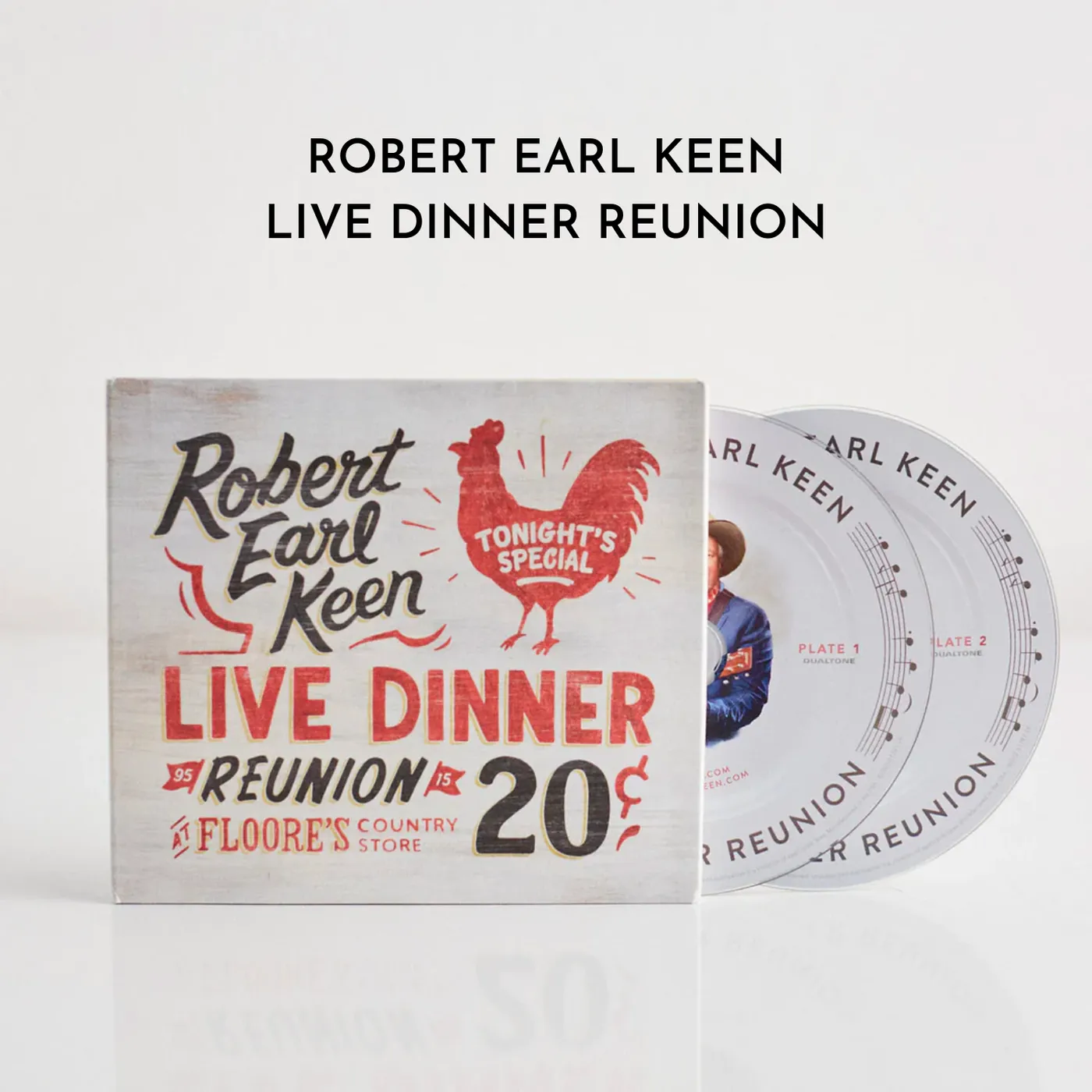 Robert Earl Keen Live Dinner Reunion (CD)