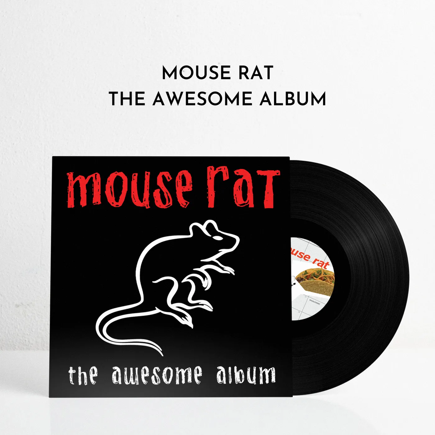 Mouse Rat The Awesome Album - Jet Black Pope (Black Vinyl)